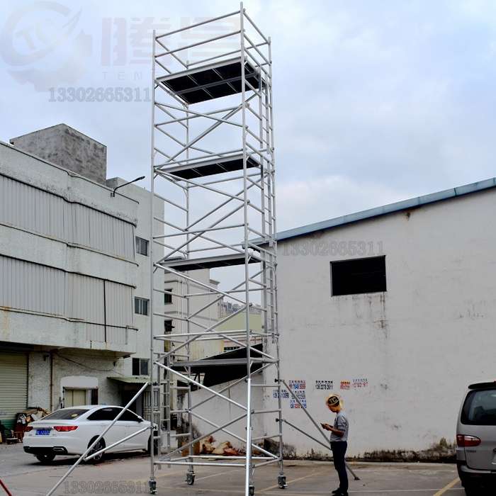 铝合金移动式昌厂家直销平台深圳腾脚手架工作广东