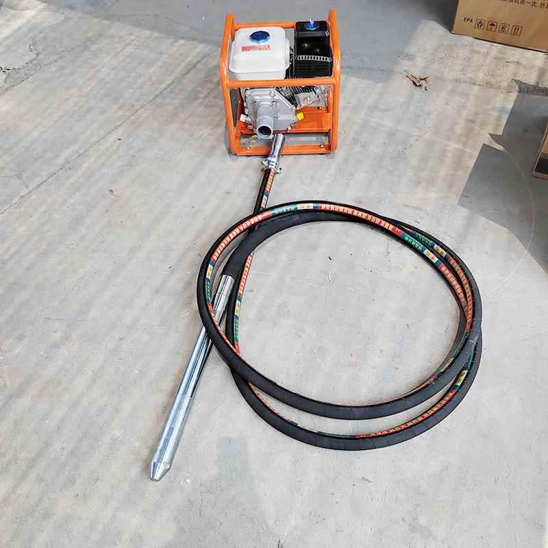汽油插入式振捣器 捣固使混凝土密实结合 框架式水泥夯实振动器