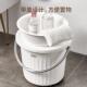 bdo带盖水桶家用加厚手提桶塑料盆学生宿舍套装 可坐洗澡桶塑料桶