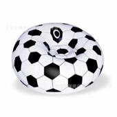 篮球足球沙发单人充气沙发凳时尚 休闲懒人椅子创意沙发加厚躺椅