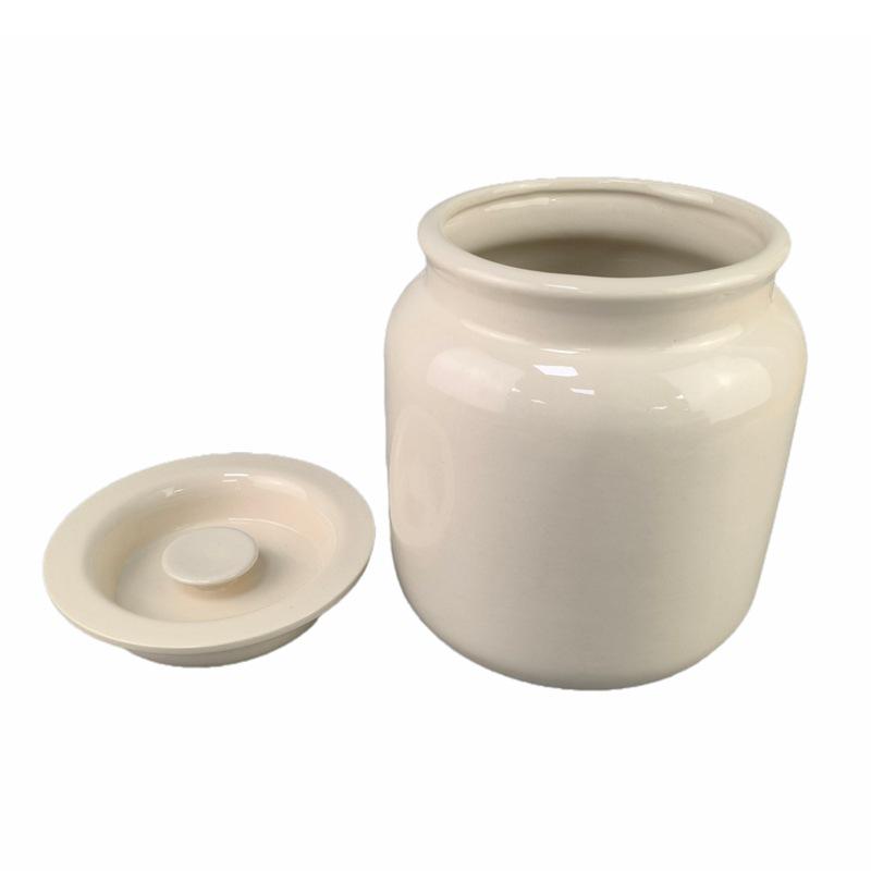 猪油罐家用陶瓷罐带盖耐高温辣椒罐子厨房专用油泼辣子荤油罐