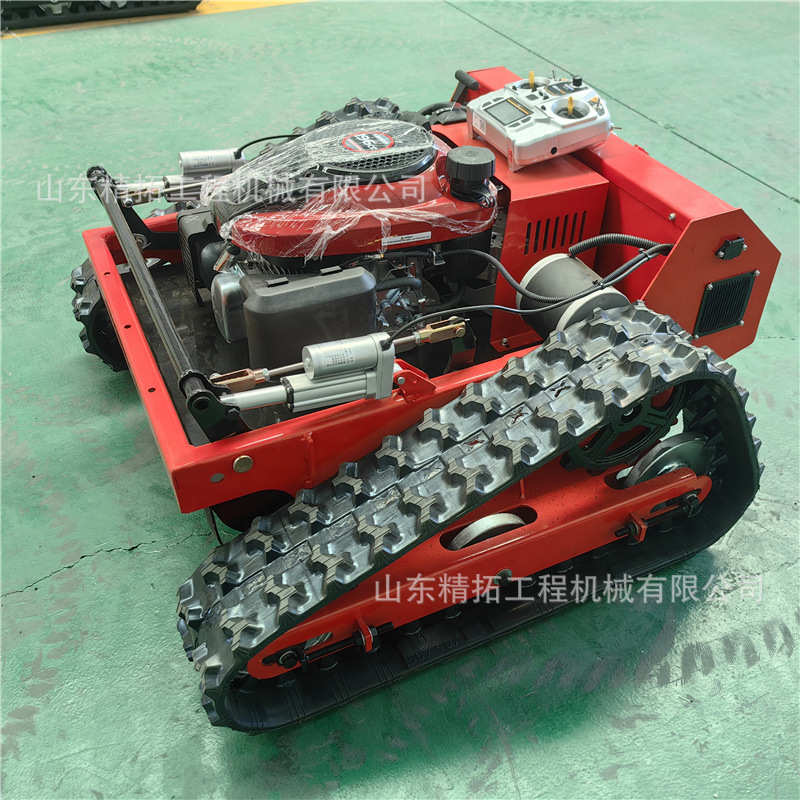 源头工厂HT550履带式遥控割草机 球场草坪修剪机农林果园除草机