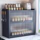 厨房调料品置物架收纳盒家用台面带盖子密封调味罐架柜内分层收纳