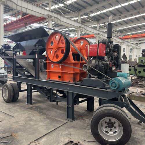 混合料破碎机建筑垃圾粉碎机移动250400鄂式破碎机工地大型破碎机