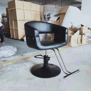 厂家直供360度旋转美发店移动大工椅升降圆凳子美发大工椅子