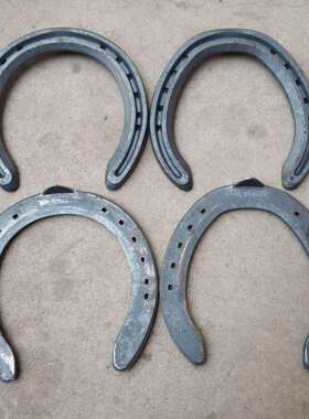 PC马蹄铁训练速度马掌一套四个掌后掌分左右单蹄唇双蹄唇蹄铁