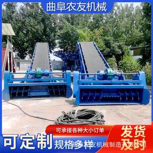 石英砂煤粮土渣自动扒料装 遥控行走扒渣机螺旋取料堆料机 车机