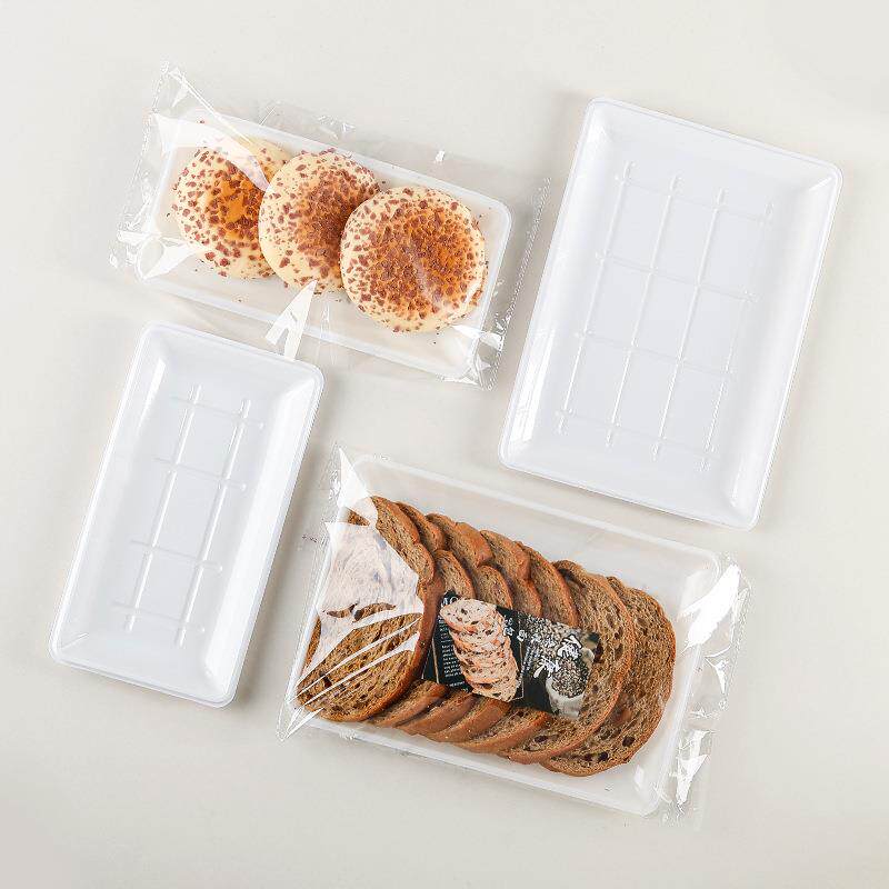 坚果面排包餐包托长方SNE形加厚塑料桃托草樱水果包盒吐司片莓打