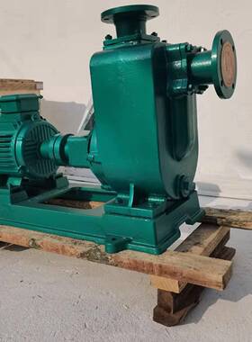 卧式不锈钢分体式污水自吸泵惠州沃德清水深坑水泵32ZW10-20-2.2