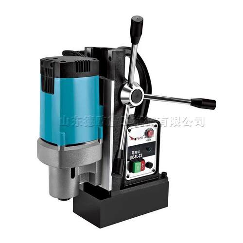 德欧牌 手提式磁铁电钻 钢铁工件水平面钢板钻 建筑工程铁板钻