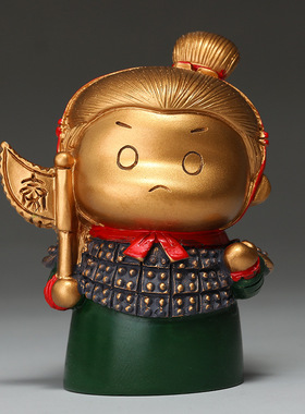 西创秦始皇兵马俑小摆件桌面装饰车内车载礼物旅游纪念品礼品