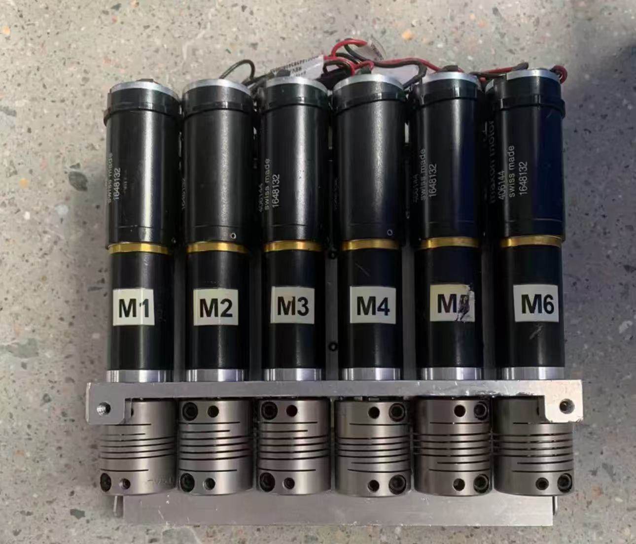 Maxon电机套装，型号M1-M6，瑞士制造，成色几乎全新