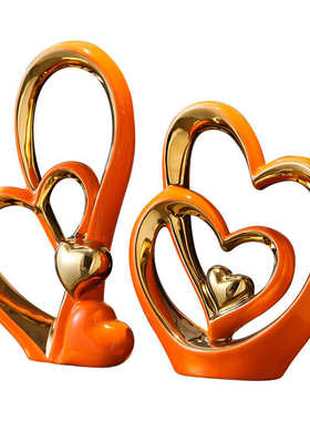 玄关摆件寓意好陶瓷工艺品轻奢高档酒柜装饰礼品房间布置乔迁新居