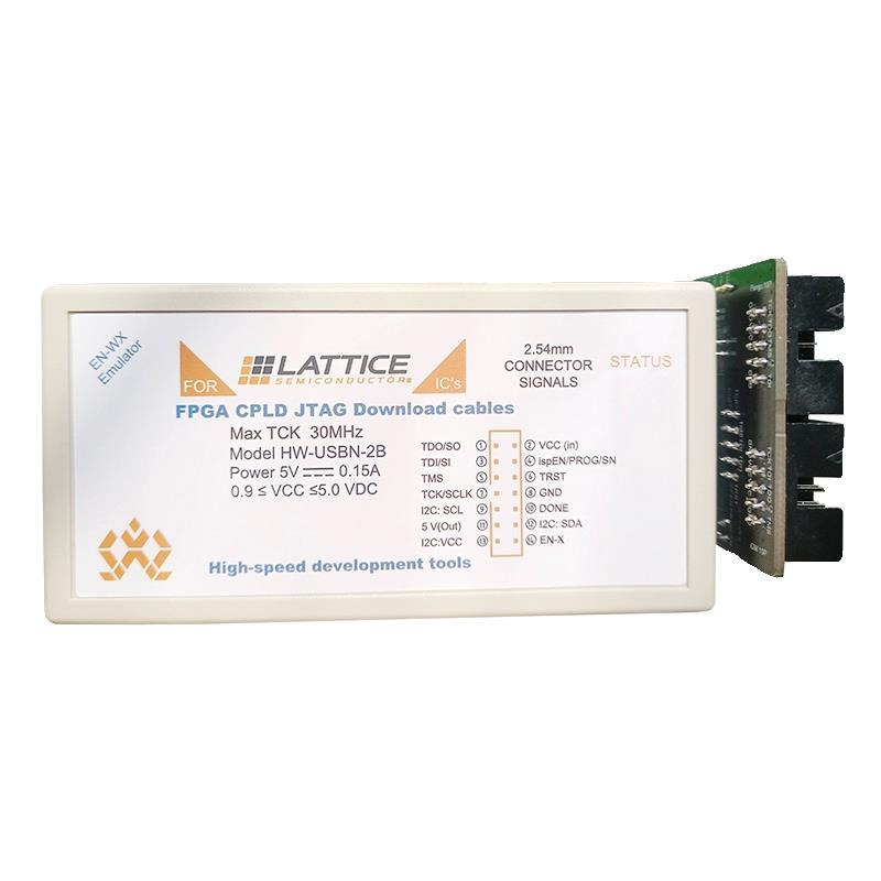 Lattice下载器 高速编程器HW-USBN-2B FPGA烧录彷真器 顶配企业版