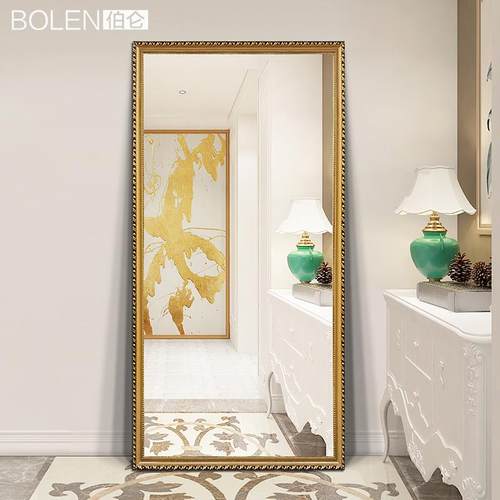 式木穿衣镜壁挂家地用全身0091镜欧落实试衣镜挂墙服装店贴墙