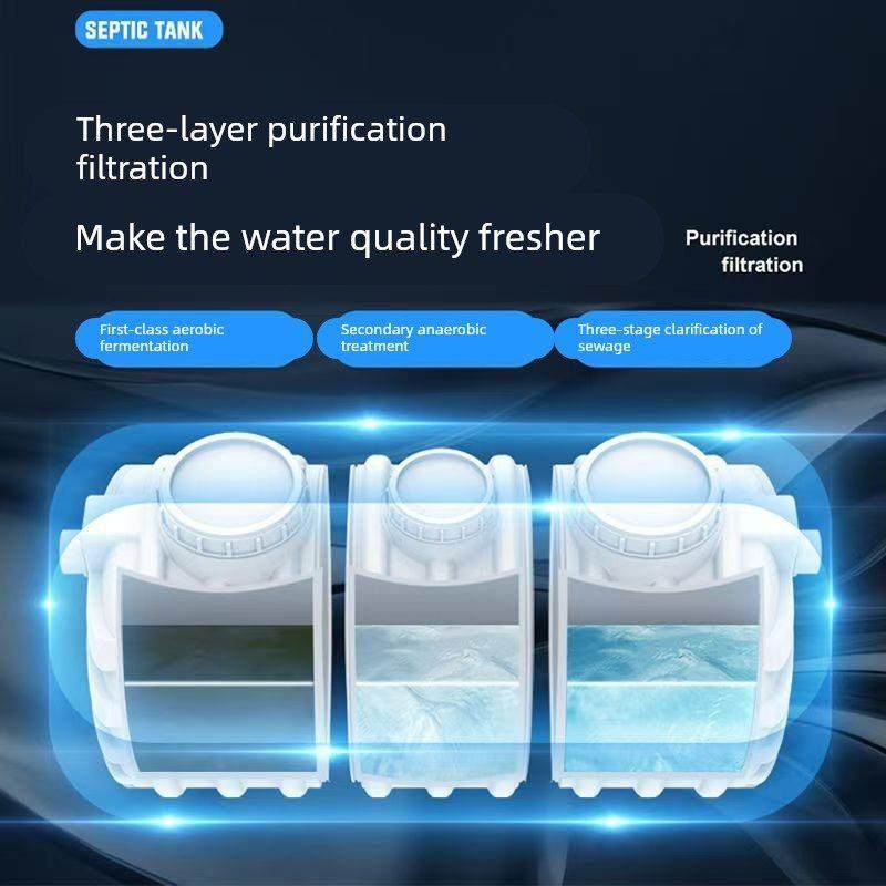 新农村厕所加厚pe塑料三格化粪池塑料桶大桶化粪池罐化粪池家用,基础建材,化粪池,淘宝优惠券,粉丝福利购,淘宝优惠卷
