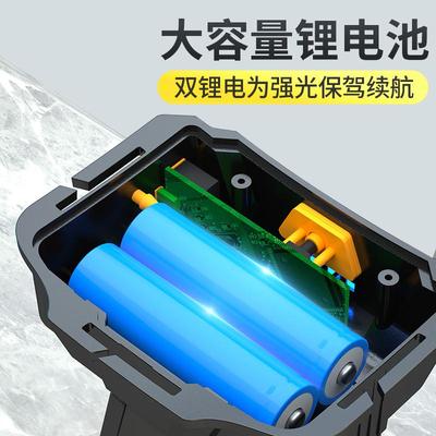 LED强光头灯超亮可充电头戴式手电筒夜钓鱼家用野外远射工作矿灯