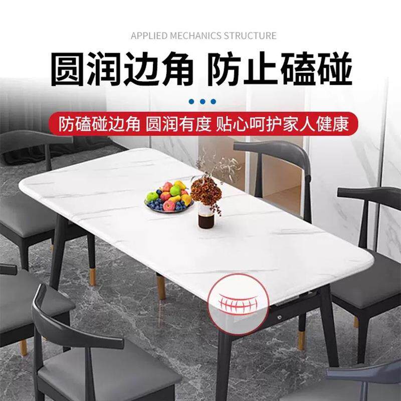 -代简易桌出租房家餐饭用小户型组合餐桌椅现简约长方形商用桌组