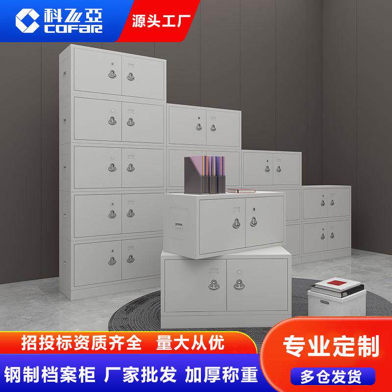 科飞亚档案柜分体五节财务凭证柜票据收纳柜铁皮柜文件柜保险柜子