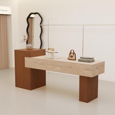 服装店中岛桌简约现代流水台女装店铺中间摆放展示柜鞋帽展示柜子
