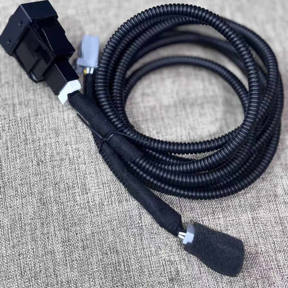 十代雅阁英诗派冠道大灯高低调节器开关线束安装加装原厂高度调节