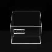 定制亚克力盒子展示盒透明亚克力板激光雕刻 依图加工定制压克力