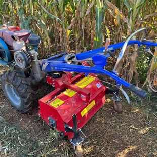 新款手扶拖拉机秸秆还田机粉碎玉米果园树枝碎草还田机杀秧粉碎机