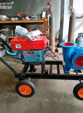 防汛泵混流泵柴油机型水泵田AAG用抽灌溉排大水防汛洪排涝农移动