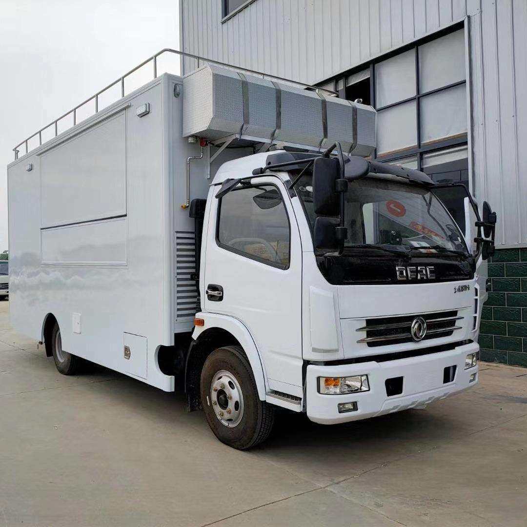 专业生产改装流动餐车 多功能移动式餐车 东风多利卡移动早餐餐车