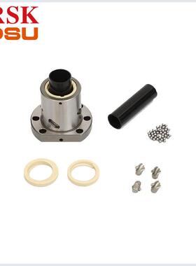 国产精密滚珠螺杆SCR2505C7厂家精密滚珠丝杆金属返向器耐磨螺母