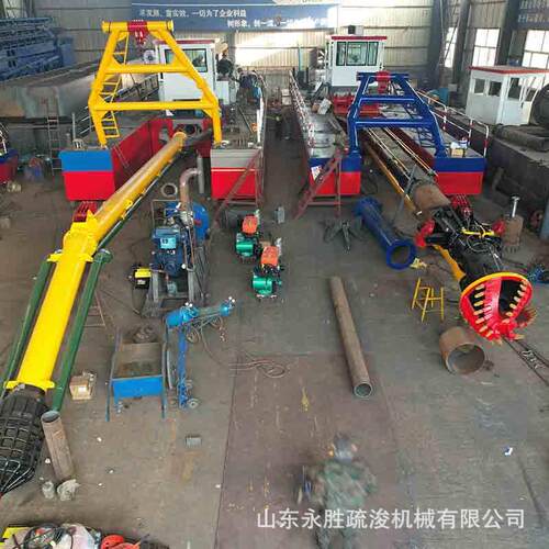 中小型绞吸式挖泥船出口非洲清淤疏浚挖沙船实力工厂