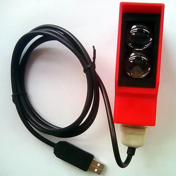 USB接近开关 光电 检测距离0-5M 仿真USB键盘 自定义按键二次开发