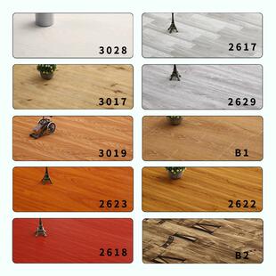 强化复合木地板防水家用 地板8mm 白色实木地板 灰色酒店商铺工装