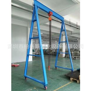 供应1吨2吨3吨4吨5吨移动式 升降龙门架 龙门架手动电动式