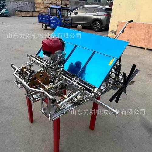 厂家直供手拉4行6行汽油插秧机山地丘陵专用小地块灵活应用