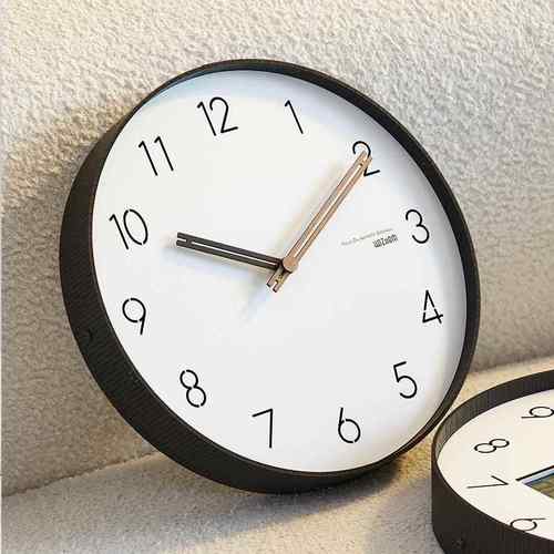 wozoom屋准钟表家用静音简约艺术挂钟客厅创意2025新款挂墙钟