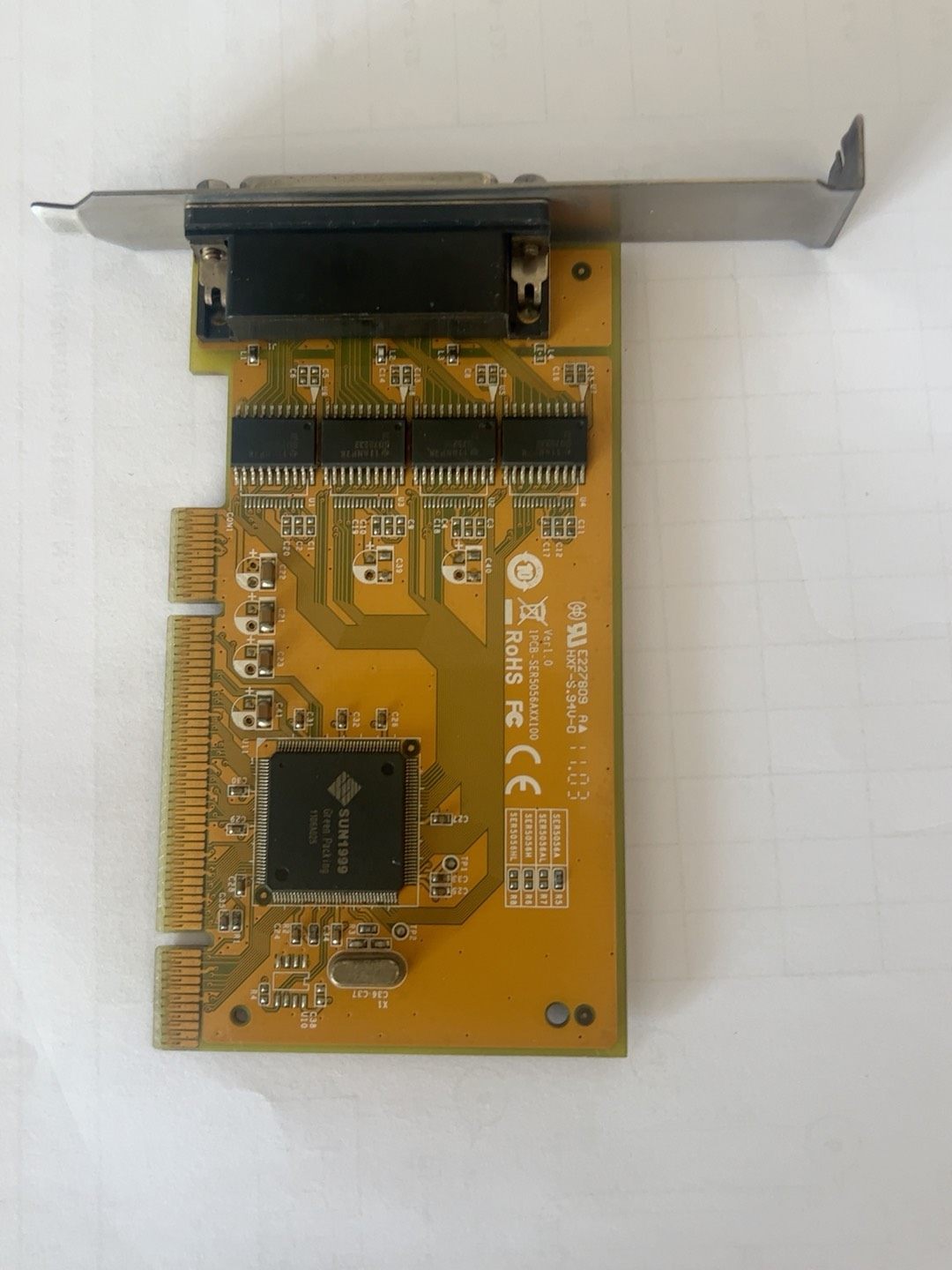 现货 台湾三泰SUNIX 5056A PCI转4口RS232