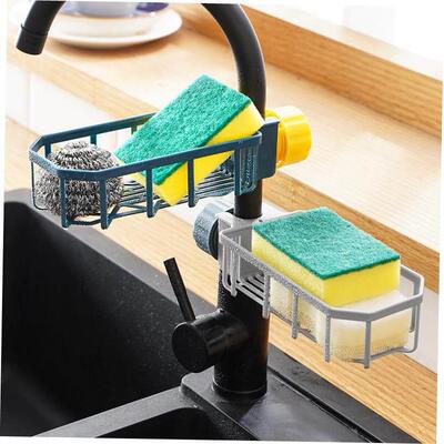 Kitchen Accessories Sink Drain Rack Storage Faucet Holder