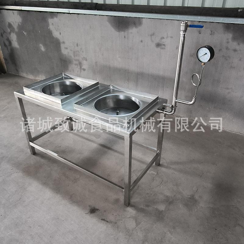 年糕蒸煮槽 二连四连蒸煮连续蒸煮设备 蒸汽年糕快熟桶现货