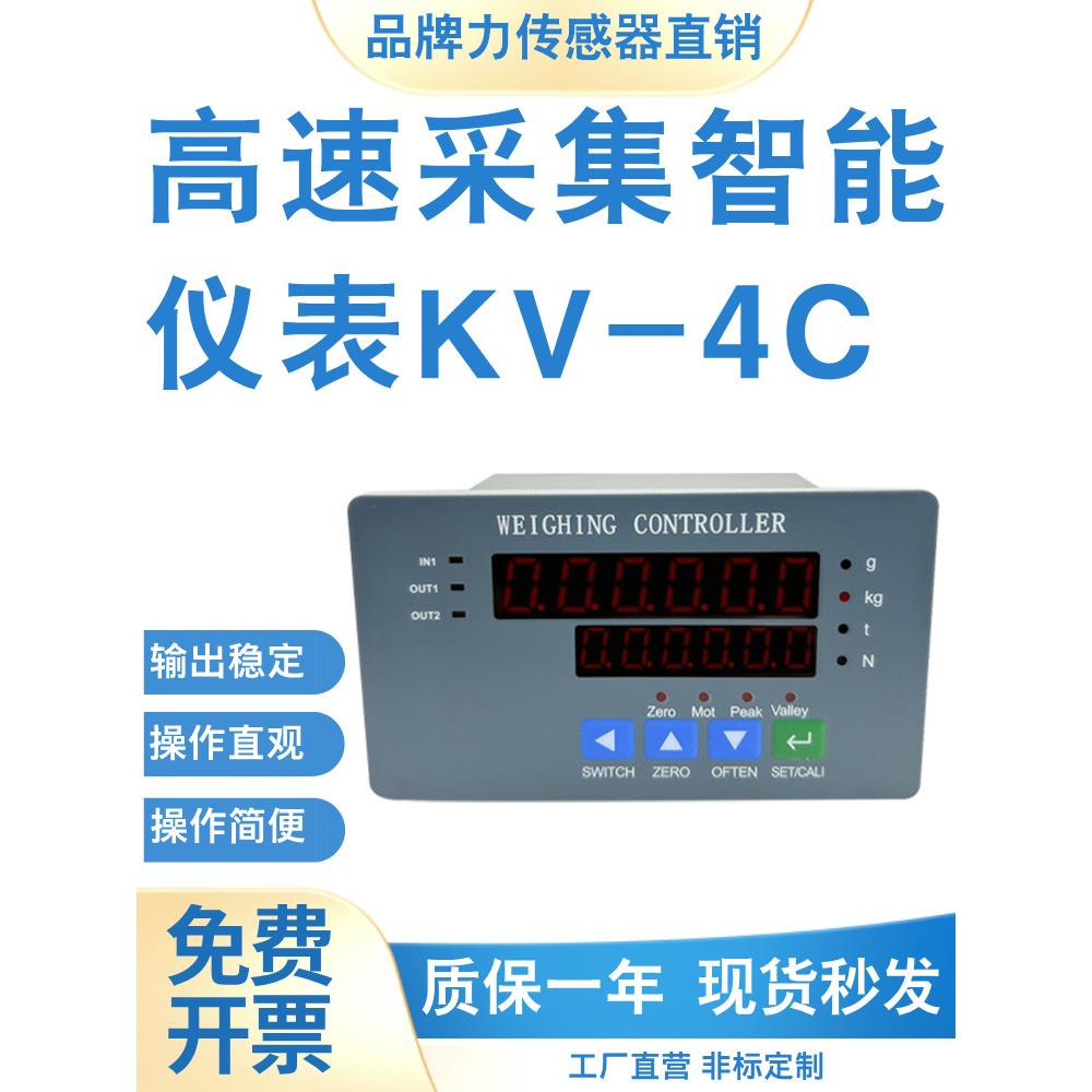 雷泰高精度称重传感器显示仪表压力扭矩控制器重力拉力测力峰值表