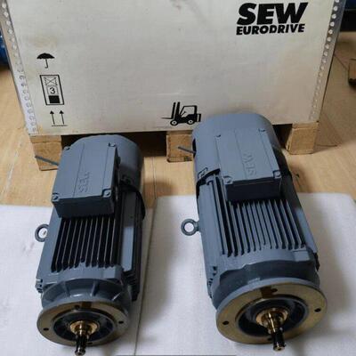 德国SEW品牌DRS100M4-BE5-3.3kW，1400rpm HR斜齿轮速电机