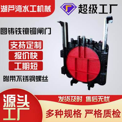 启闭机平板门水库电站铸铁闸门泵站智能一体化闸门高密封现货