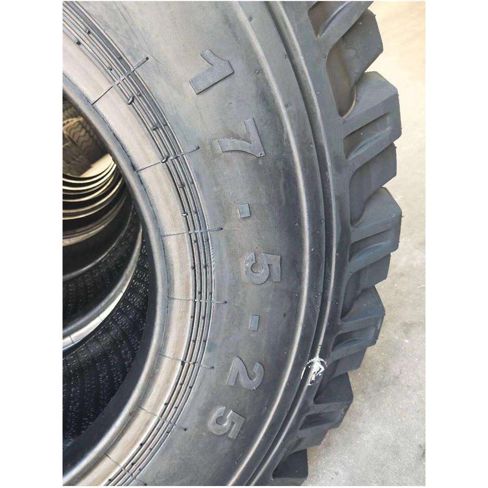 装载机轮胎17.5-25工程机械载重轮胎 方块花纹装载机轮胎