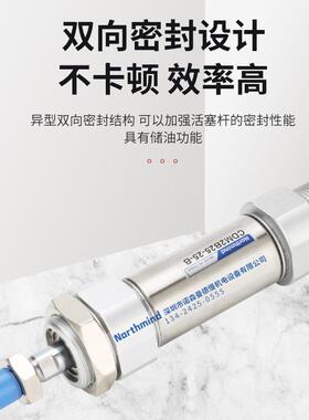 SMC型气缸CM2B/CDM2B20/25/32-25/50/75/100/125/150/175/200Z AZ