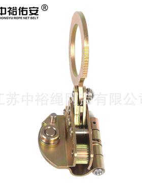 中裕可佑安安全绳自器高空攀岩锁防金坠MNN落彩锌合钢美式脱卸卡