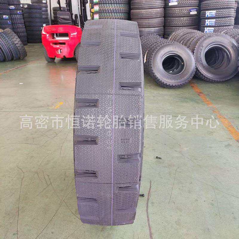 虎运1200R20全钢丝载重卡车轮胎H89矿山防爆王花纹