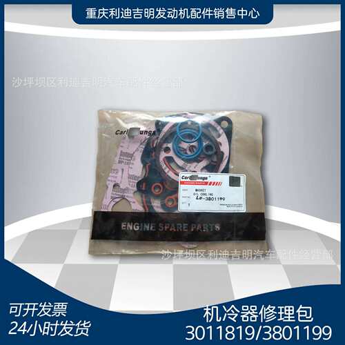 k19k38发电机组配件发动机零件机冷器修理包30118193801199