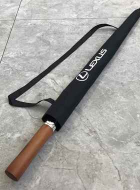 正品凌志原厂雨伞EX用US适于 于广告制伞定LOGOL长柄全自动折叠伞