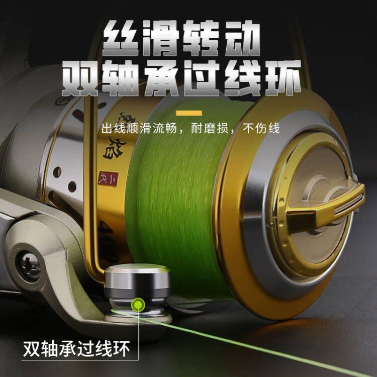 全轮烈焰金属无间隙卷线线器斜口路亚远投轮钓海杆轮烈焰2代渔鱼
