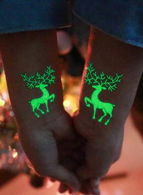 1 Pcs Luminous Temporary Tattoo Stickers Party Decoration